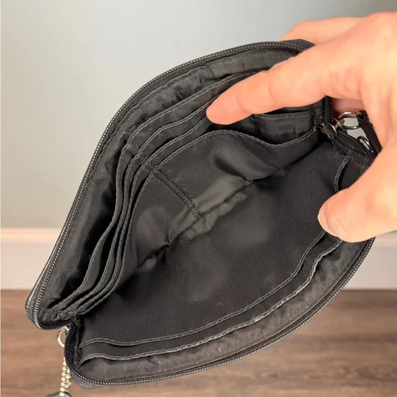 Coach Madison Needlepoint Signature Double Zip Wallet - Picture 12 of 15